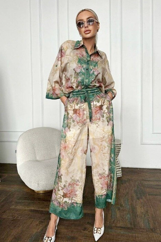 Analissa Shirt & Trousers Matching Set | Dress In Beauty Analissa Shirt & Trousers Matching Set | Dress In Beauty