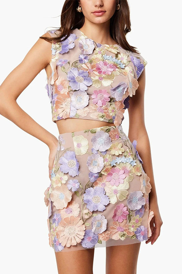 Avalynn 3D Lace Mini Set | Dress In Beauty Avalynn 3D Lace Mini Set | Dress In Beauty