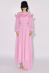 Ascella Flower Shoulder Maxi Dress | Dress In Beauty Ascella Flower Shoulder Maxi Dress | Dress In Beauty