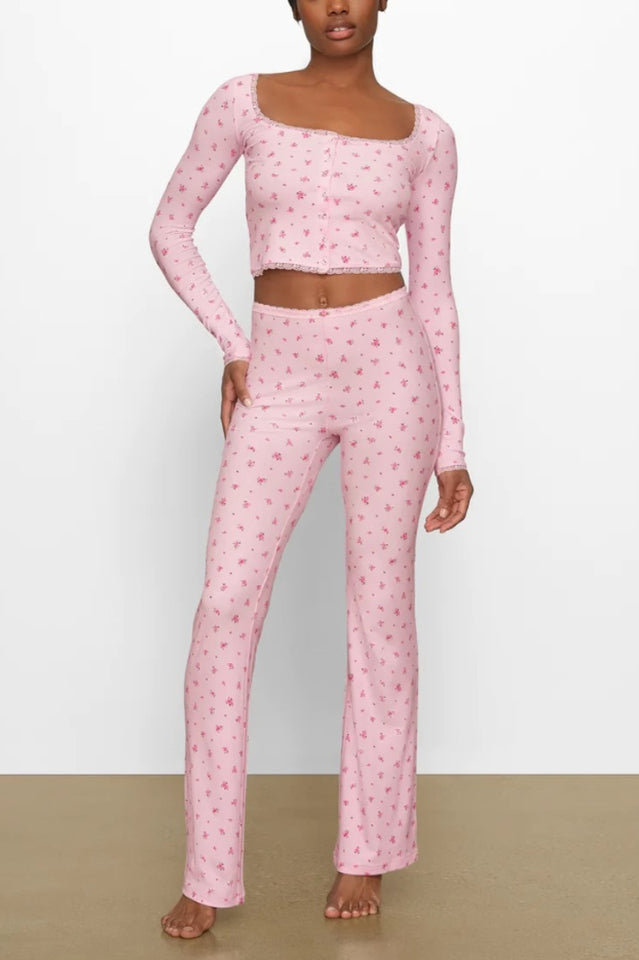 Long Sleeve Lounge Top | Dress In Beauty Long Sleeve Lounge Top | Dress In Beauty