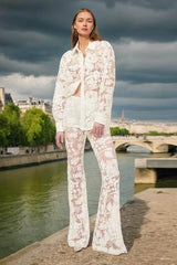 Lace Top & Pants Set | Dress In Beauty Lace Top & Pants Set | Dress In Beauty