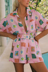 Sightsee Print Short Set | Dress In Beauty Sightsee Print Short Set | Dress In Beauty