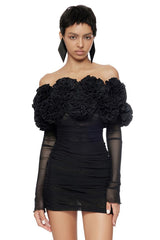 Amity Long Sleeve Tulle Floral Dress | Dress In Beauty Amity Long Sleeve Tulle Floral Dress | Dress In Beauty