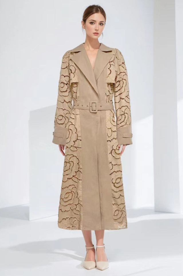 Arthur Embroidered Trench Coat | Dress In Beauty Arthur Embroidered Trench Coat | Dress In Beauty