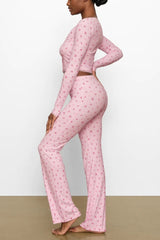 Long Sleeve Lounge Top | Dress In Beauty Long Sleeve Lounge Top | Dress In Beauty