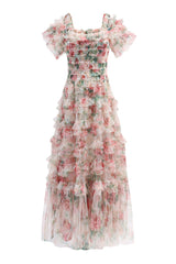 Nola Ruched Floral Maxi Dress | Dress In Beauty Nola Ruched Floral Maxi Dress | Dress In Beauty