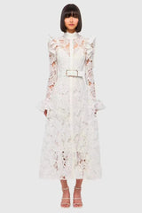 Aliyah Lace Butterfly Sleeve Midi Dress | Dress In Beauty Aliyah Lace Butterfly Sleeve Midi Dress | Dress In Beauty