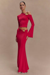 Ainsley Asymmetrical Maxi Skirt | Dress In Beauty Ainsley Asymmetrical Maxi Skirt | Dress In Beauty