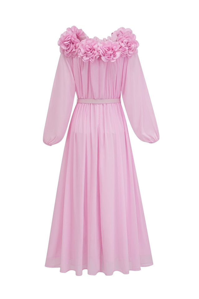 Ascella Flower Shoulder Maxi Dress | Dress In Beauty Ascella Flower Shoulder Maxi Dress | Dress In Beauty