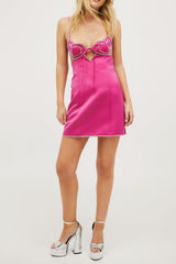 Heart Embellished Mini Dress | Dress In Beauty Heart Embellished Mini Dress | Dress In Beauty