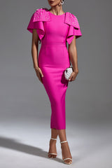 Kassidy Knitted Embellished Midi Dress | Dress In Beauty Kassidy Knitted Embellished Midi Dress | Dress In Beauty