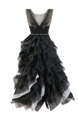 Ana Mesh Ruffles Midi Dress | Dress In Beauty Ana Mesh Ruffles Midi Dress | Dress In Beauty