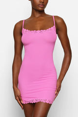 Fits Everybody Lace Trim Slip Dress | Dress In Beauty Fits Everybody Lace Trim Slip Dress | Dress In Beauty