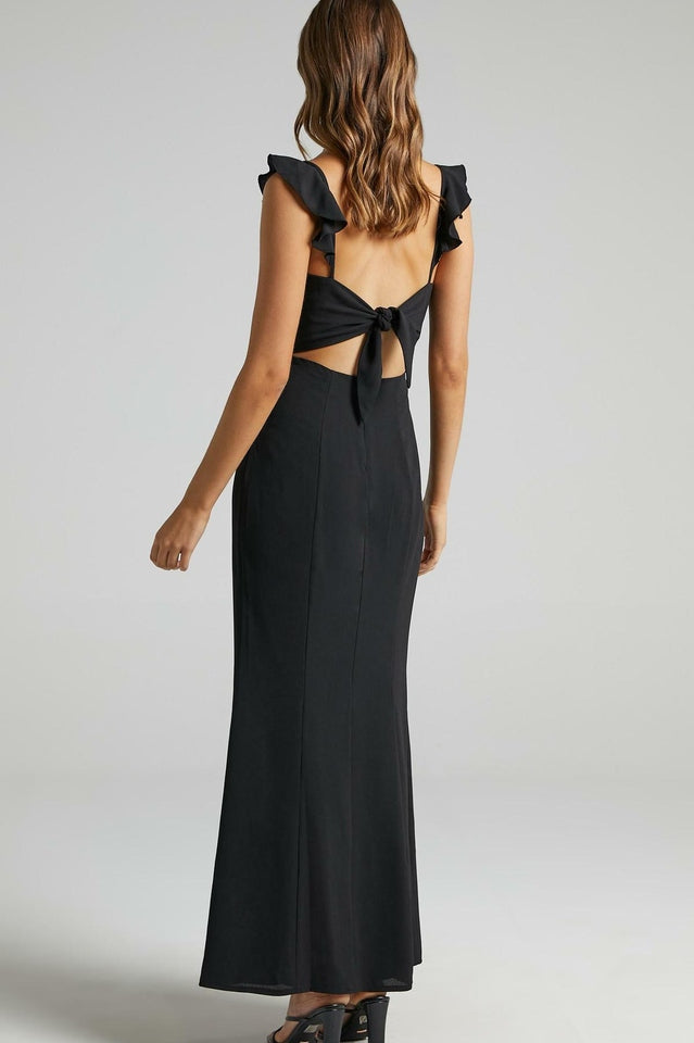 More Than This Ruffle Strap Maxi Dress | Dress In Beauty More Than This Ruffle Strap Maxi Dress | Dress In Beauty