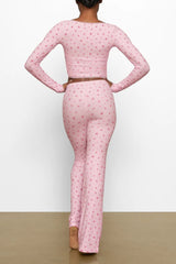 Long Sleeve Lounge Top | Dress In Beauty Long Sleeve Lounge Top | Dress In Beauty