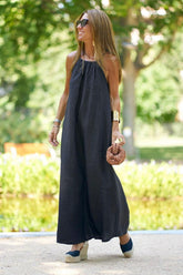 Basic Casual Outdoor Halter Dress | Dress In Beauty