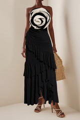 3D Flower One Piece Swimsuit & Skirt Set | Dress In Beauty 3D Flower One Piece Swimsuit & Skirt Set | Dress In Beauty