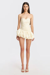 Balloon Draped Mini Dress | Dress In Beauty Balloon Draped Mini Dress | Dress In Beauty