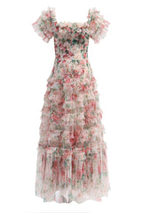 Nola Ruched Floral Maxi Dress | Dress In Beauty Nola Ruched Floral Maxi Dress | Dress In Beauty