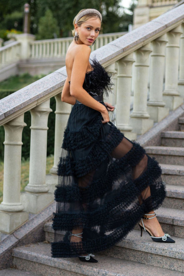 Aella Feather Dress | Dress In Beauty Aella Feather Dress | Dress In Beauty