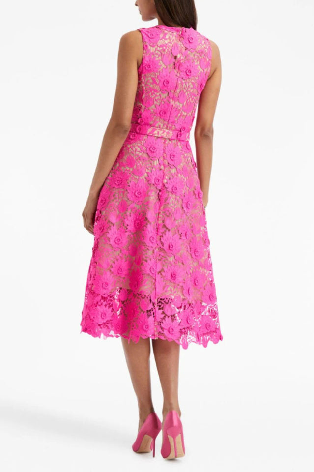Ariza Rose Embroidery Midi Dress | Dress In Beauty Ariza Rose Embroidery Midi Dress | Dress In Beauty