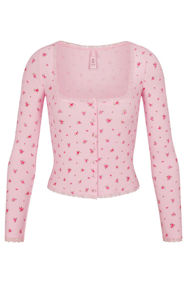 Long Sleeve Lounge Top | Dress In Beauty Long Sleeve Lounge Top | Dress In Beauty