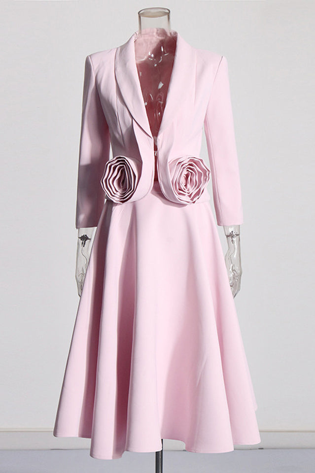 Helena Rose Blazer Midi Skirt Set | Dress In Beauty Helena Rose Blazer Midi Skirt Set | Dress In Beauty