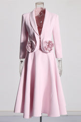 Helena Rose Blazer Midi Skirt Set | Dress In Beauty Helena Rose Blazer Midi Skirt Set | Dress In Beauty