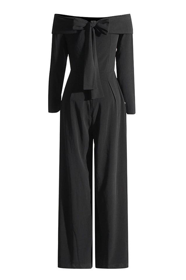 Vesper Off The Shoulder Crepe Jumpsuit | Dress In Beauty Vesper Off The Shoulder Crepe Jumpsuit | Dress In Beauty