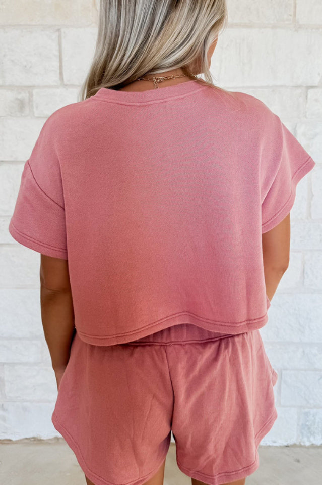 Cropped Tee and Ruffle Skort Set | Dress In Beauty Cropped Tee and Ruffle Skort Set | Dress In Beauty