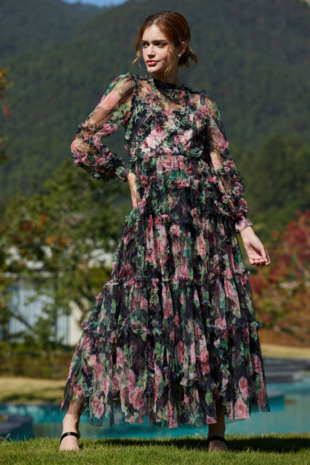 Aurora Floral Mesh Dress | Dress In Beauty Aurora Floral Mesh Dress | Dress In Beauty