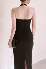 Feather Rhinestones Bodycon Midi Dress | Dress In Beauty Feather Rhinestones Bodycon Midi Dress | Dress In Beauty