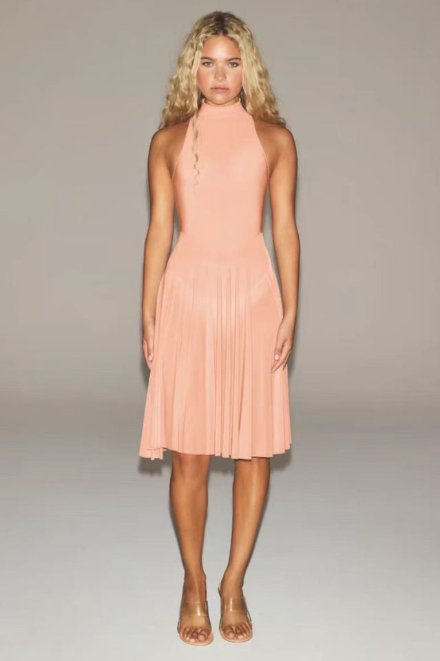 High Neck A Line Dress | Dress In Beauty High Neck A Line Dress | Dress In Beauty