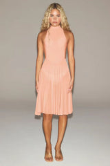 High Neck A Line Dress | Dress In Beauty High Neck A Line Dress | Dress In Beauty