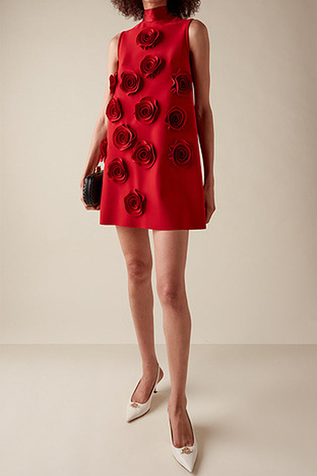 red shift mini dress arkitaip