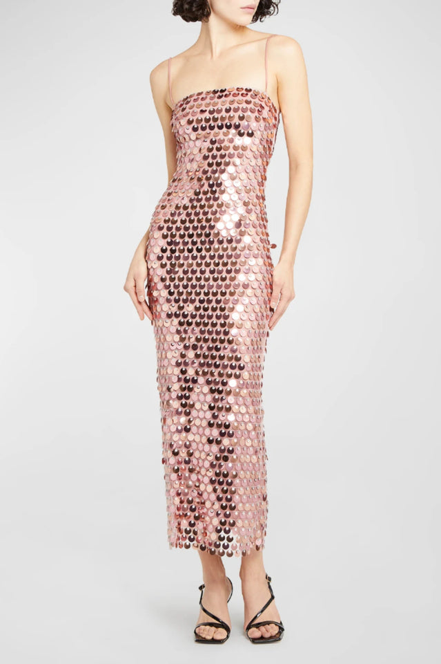 Phoenix Midi Dress in Sequins | Dress In Beauty Phoenix Midi Dress in Sequins | Dress In Beauty
