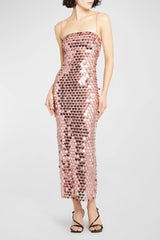 Phoenix Midi Dress in Sequins | Dress In Beauty Phoenix Midi Dress in Sequins | Dress In Beauty
