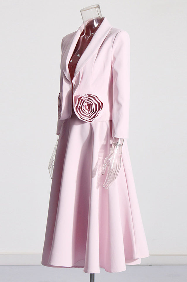 Helena Rose Blazer Midi Skirt Set | Dress In Beauty Helena Rose Blazer Midi Skirt Set | Dress In Beauty