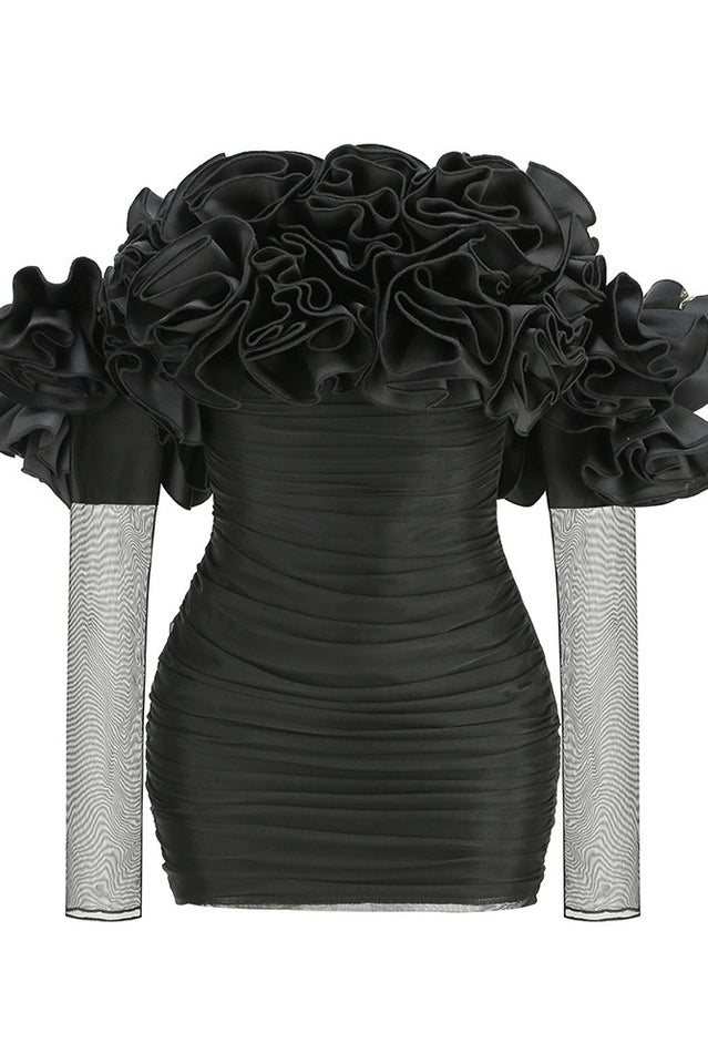 Amity Long Sleeve Tulle Floral Dress | Dress In Beauty Amity Long Sleeve Tulle Floral Dress | Dress In Beauty