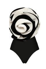 3D Flower One Piece Swimsuit & Skirt Set | Dress In Beauty 3D Flower One Piece Swimsuit & Skirt Set | Dress In Beauty