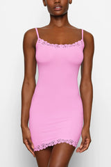 Fits Everybody Lace Trim Slip Dress | Dress In Beauty Fits Everybody Lace Trim Slip Dress | Dress In Beauty