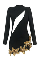 Krisp Hollow Out 3D Mini Dress | Dress In Beauty Krisp Hollow Out 3D Mini Dress | Dress In Beauty