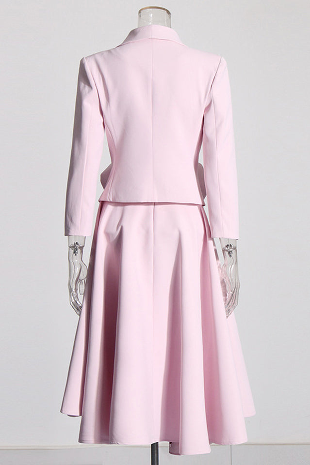 Helena Rose Blazer Midi Skirt Set | Dress In Beauty Helena Rose Blazer Midi Skirt Set | Dress In Beauty