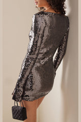 Solaria Sequined Tulle Mini Dress | Dress In Beauty Solaria Sequined Tulle Mini Dress | Dress In Beauty