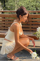 Amelia Corset Lace Up Ruffle Skirt Set | Dress In Beauty Amelia Corset Lace Up Ruffle Skirt Set | Dress In Beauty