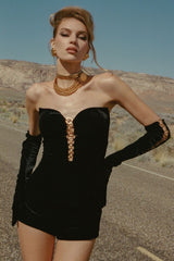 Sahara Tube Top +Shorts 3 Piece Set | Dress In Beauty Sahara Tube Top +Shorts 3 Piece Set | Dress In Beauty