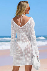 Malibu Bliss White Cover-Up Mini Dress | Dress In Beauty Malibu Bliss White Cover-Up Mini Dress | Dress In Beauty