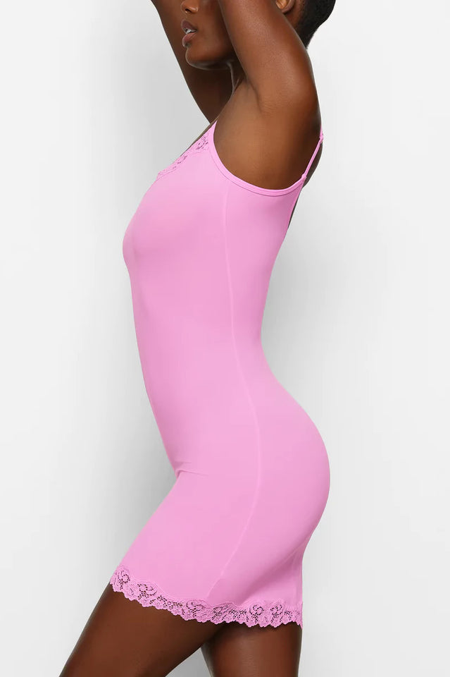 Fits Everybody Lace Trim Slip Dress | Dress In Beauty Fits Everybody Lace Trim Slip Dress | Dress In Beauty