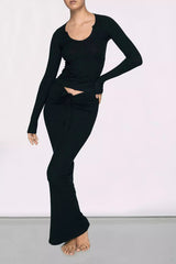 Soft Lounge Ruched Long Skirt | Dress In Beauty Soft Lounge Ruched Long Skirt | Dress In Beauty