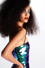 Phoenix Midi Dress in Sequins | Dress In Beauty Phoenix Midi Dress in Sequins | Dress In Beauty